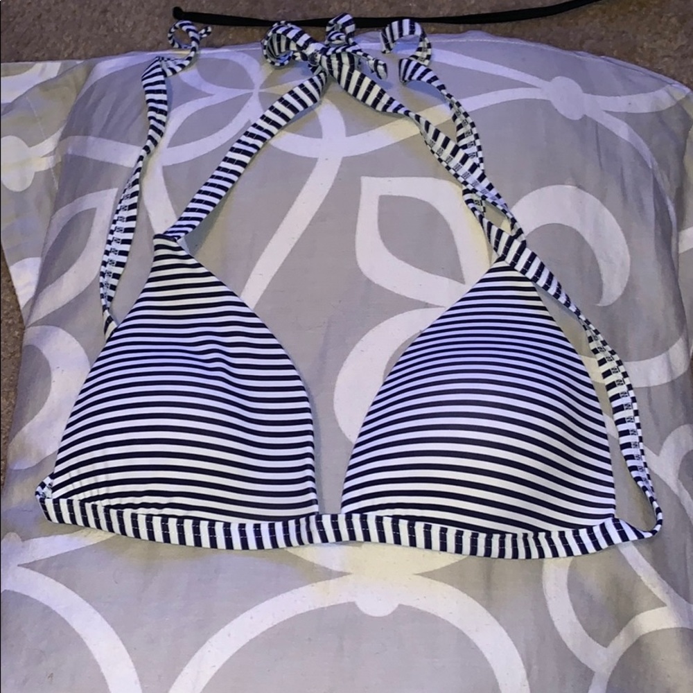 Striped Bikini Top